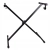NN X1 statyw pod keyboard klawisze typu X