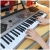 MQ 001 UF KEYBOARD klawisze organy z mikrofonem dl