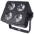 LIGHT4ME QUADRO PAR 4x15W RGBW reflektor sceniczny