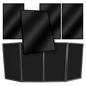 STAND4ME DJ PARAWAN LYCRA materiał czarny osłona k