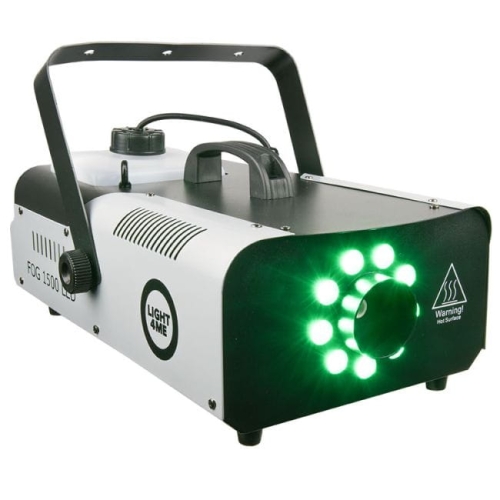 LIGHT4ME FOG 1500 LED wytwornica dymu mgły pilot