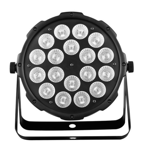 LIGHT4ME HEXO PAR 18x12W RGBWA-UV reflektor scenic