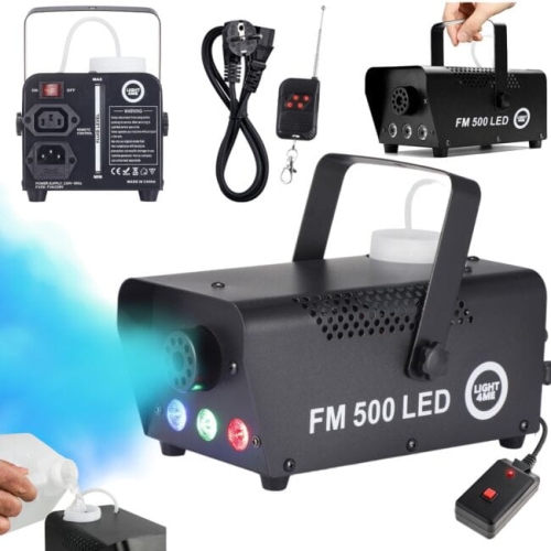 LIGHT4ME FM 500 LED V2 wytwornica dymu mgły pilot