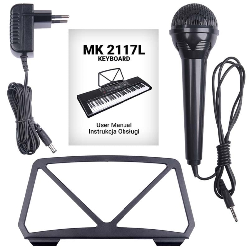 MK 2117L KEYBOARD klawisze organy dla dzieci LED