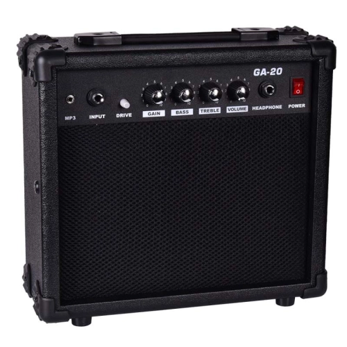NN EG SET BK zestaw gitarowy gitara elektryczna st