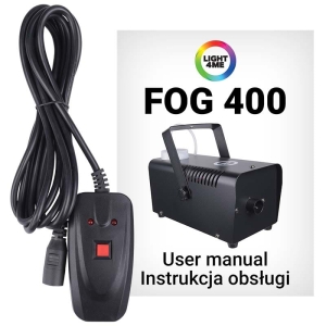 LIGHT4ME FOG 400 wytwornica dymu mgły