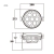 LIGHT4ME FRAME PAR 7x12 LED RGBW reflektor efekt