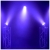 LIGHT4ME BLACK PAR 30x3W RGBA-UV LED reflektor sce
