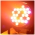 LIGHT4ME BLACK PAR 30x3W RGBA-UV LED reflektor sce