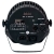 LIGHT4ME BLACK PAR 30x3W RGBA-UV LED reflektor sce