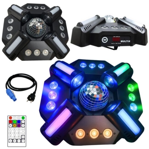 LIGHT4ME MULTIX multiefekt świetlny 3w1 LED scenic
