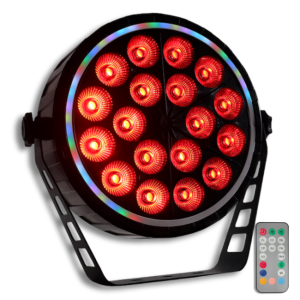 LIGHT4ME RING PAR 18 RGBW reflektor sceniczny efek