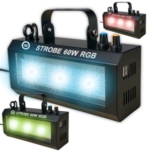 LIGHT4ME STROBE 60W RGB efekt oświetleniowy strobo