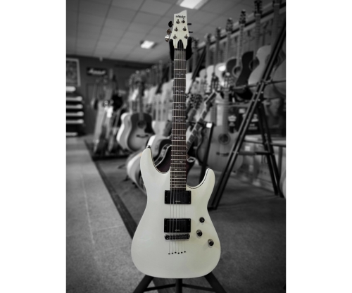 SCHECTER Demon 6 - Vintage White 